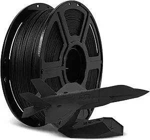 Flashforge FLASHFORGE Carbon Fiber PLA Filament Black, Reinforced 3D Printer Filament 1kg, Lightweight & High-Strength PLA-CF Filament, Strong & Easy to Print