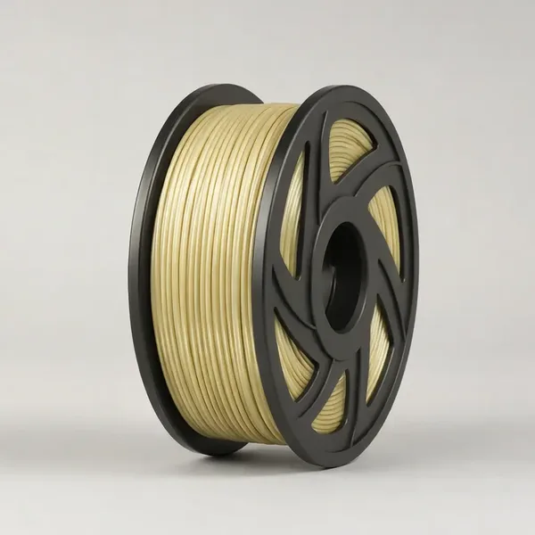Fusion Filaments 1KG Silk/Satin PLA Filament - Venetian Gold