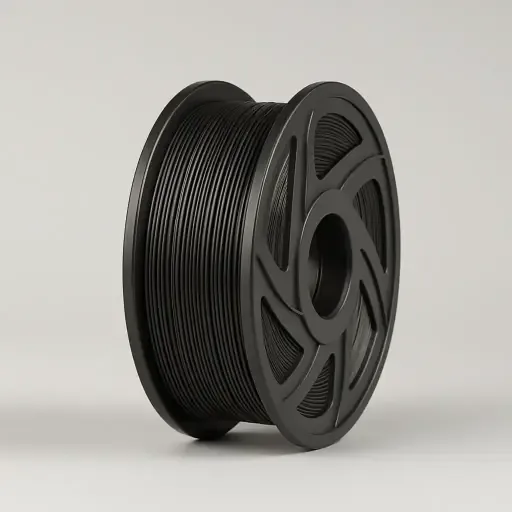 Fusion Filaments 1KG Silk/Satin PLA Filament - Black Stainless