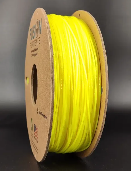 Fusion Filaments 1KG HTPLA+ Filament - Uranium Yellow