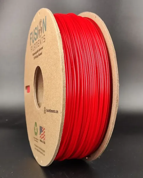 Fusion Filaments 1KG ABS Gloss Filament - Seismic Red
