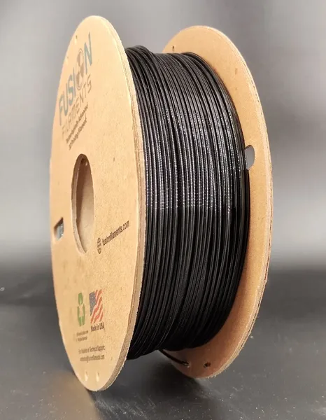 Fusion Filaments 1KG HTPET+ Filament - Carbon Rod Black