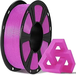 Geeetech Geeetech PETG Filament, 1 KG (2.2lbs) Spool 3D Printer Filament, High-Toughness, ± Accuracy, Neatly Wound & Moistureproof, Non-Clogging Non-Stringing, Fits Most FDM Printers, Pink