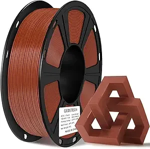 Geeetech Geeetech PETG Filament, 1 KG (2.2lbs) Spool 3D Printer Filament, High-Toughness, ± Accuracy, Neatly Wound & Moistureproof, Non-Clogging Non-Stringing, Fits Most FDM Printers, Brown