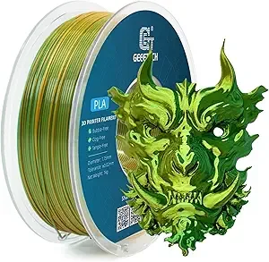 Geeetech PLA Silk Silk Yellow Green
