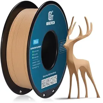 Geeetech GEEETECH Matte PLA Filament, Skin Color PLA Matte 3D Printer Filament 1kg Spool (2.2lbs), Dimensional Accuracy +/-, 1.75 PLA Filament Matte 3D Printing Filament