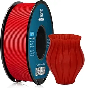 Geeetech Geeetech TPU Filament, 0.5KG/500g (1.1lbs) Spool, Shore 95A Flexible 3D Printer Filament with High Elasticity, Dimensional Accuracy ±, Fits Most FDM Printers, Red