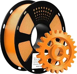 Geeetech Geeetech ASA Filament, 1kg (2.2lbs) Spool, Premium UV & Weather Resistant 3D Printer Filament, Dimensional Accuracy ±, Perfect for Outdoor Functional Parts (Orange)