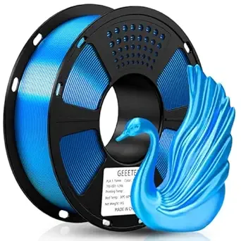 Geeetech GEEETECH Silk PLA Filament Sky Blue