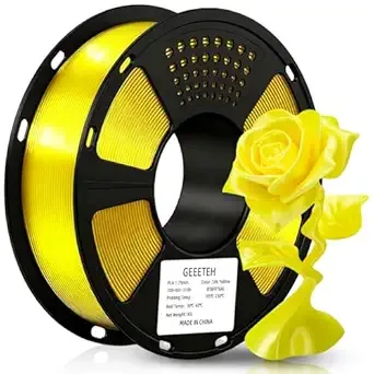 Geeetech GEEETECH Silk PLA Filament Yellow