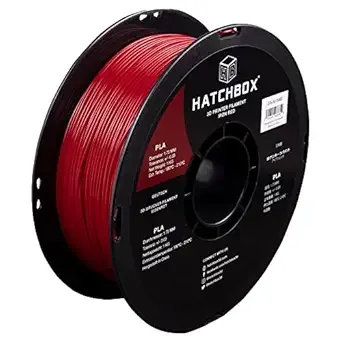 HATCHBOX PLA Iron Red