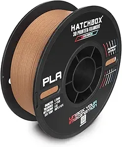 HATCHBOX HATCHBOX PLA MAX 3D Printer Filament Made in The USA Diameter 1 KG Spool, USA Made 3D Printing Filament