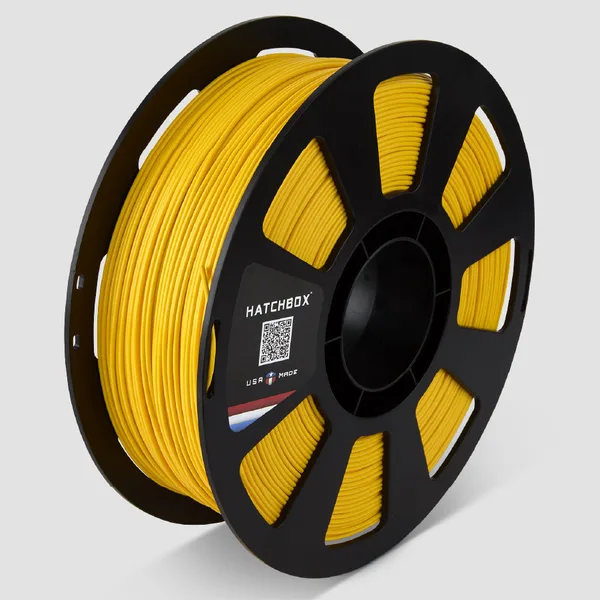 HATCHBOX LAKER GOLD PLA MAX V2 FILAMENT -, 1KG SPOOL