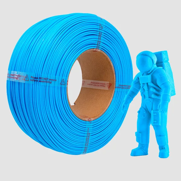 HATCHBOX LIGHT BLUE PLA FILAMENT REFILL -, 1KG SPOOL