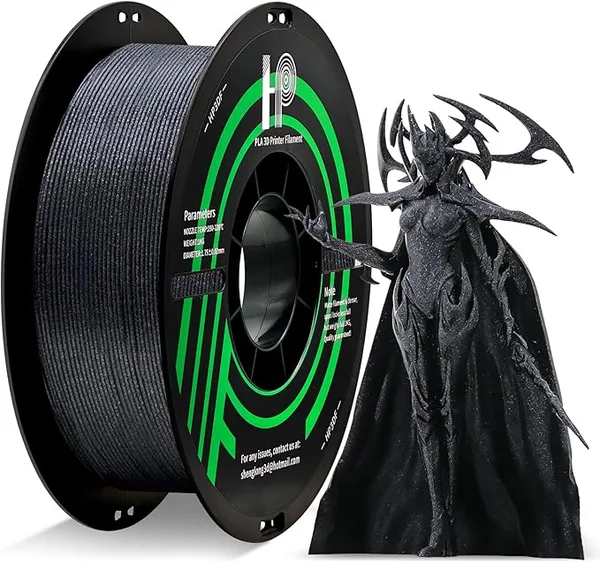 HP3DF PLA Galaxy Black