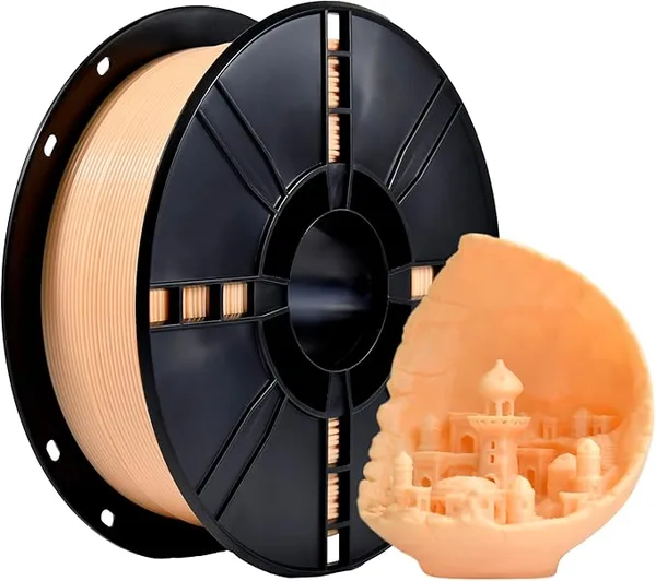 iBoss iBOSS PLA Plus (PLA+) 3D Printer Filament +/-,1kg Spool (2.2lbs) Toughness Enhanced 3D Printing Filament,High Toughness Filament,Fit Most 3D FDM Printer, Beige (Skin Tone)