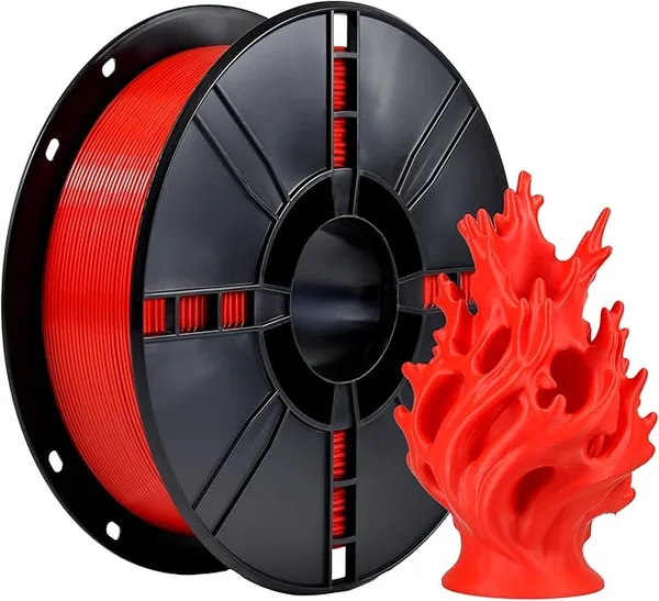 iBoss iBOSS PLA Plus (PLA+) 3D Printer Filament,1kg Spool (2.2lbs) Toughness Enhanced 3D Printing Filament,Dimensional Accuracy +/- PLA Plus Filament,Fit Most FDM Printer(Red)