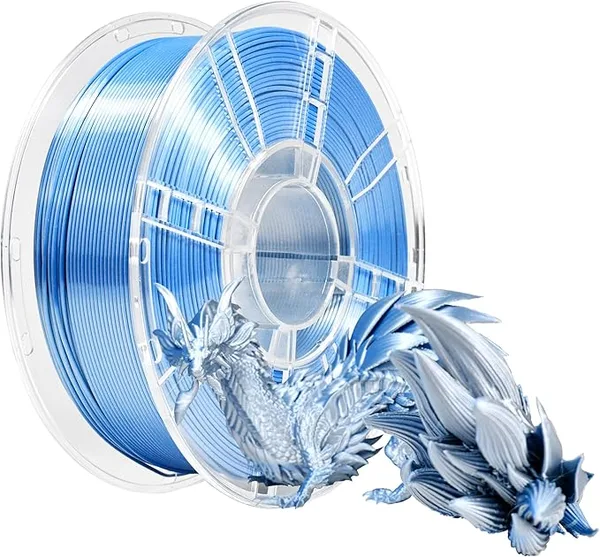 iBoss PLA Silk Silk Metallic Blue Silver