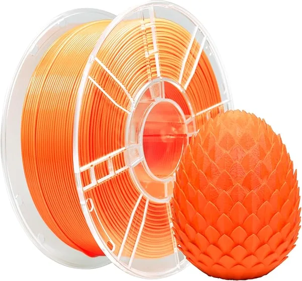 iBoss iBOSS PETG 3D Printer Filament Orange 1KG (2.2lbs) Spool 3D Printing Filament, Dimensional Accuracy +/-, Neatly Wound 3D Filament Fit Most FDM 3D Printers (PETG Orange)