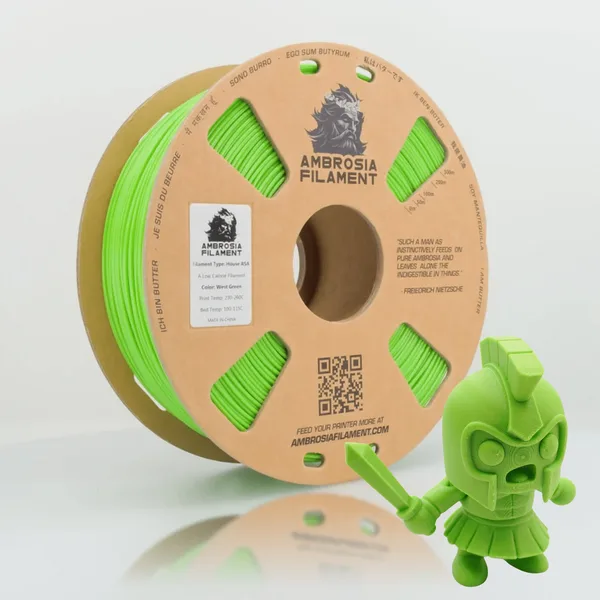 IIID Max AMBROSIA ASA Filament of the Gods - 1KG Bambu AMS Friendly Cardboard Spools Premium 3D Printing Filament House ASA