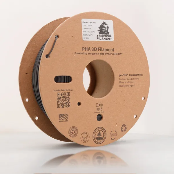IIID Max Ambrosia PHA Filament 1KG - Earth Friendly Filament for Everyone