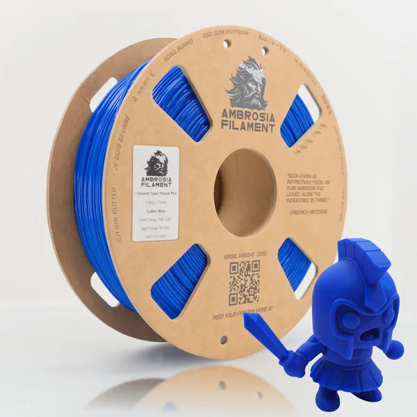 IIID Max AMBROSIA PLA Filament of the Gods - 1KG Bambu AMS Friendly Cardboard Spools Premium 3D Printing Filament