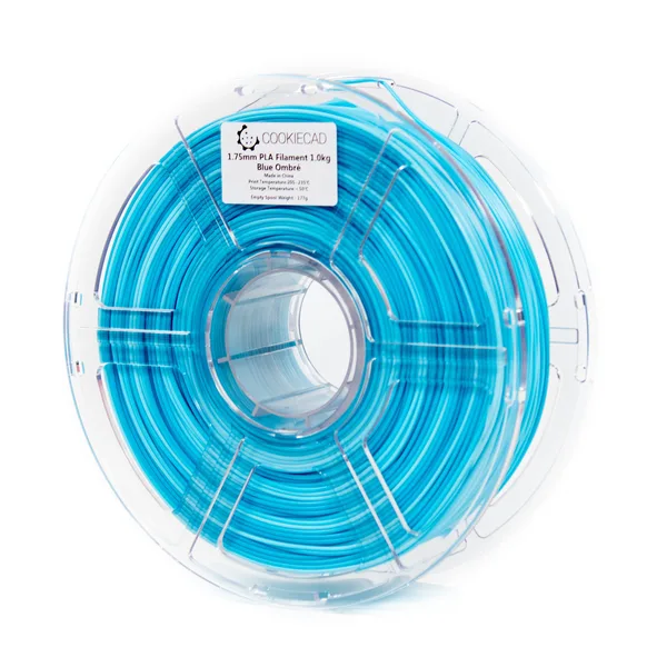 IIID Max Blue Ombré PLA Filament, 1kg