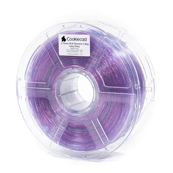 IIID Max Fairy Floss (pink → purple → blue) PLA Filament, 1kg