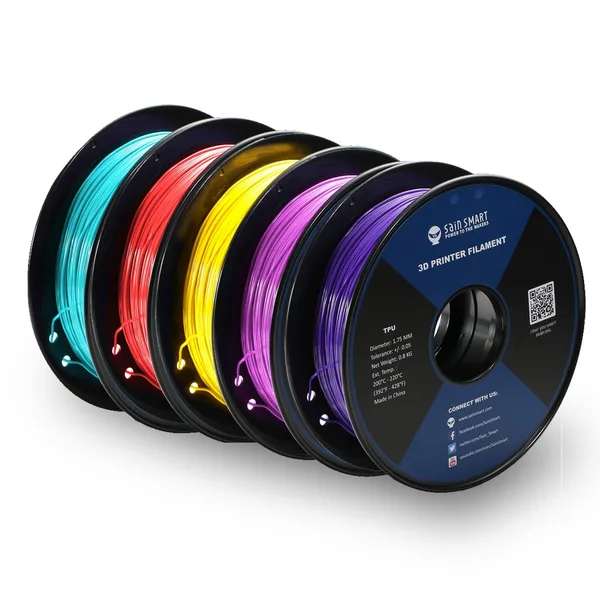 IIID Max Neon Color TPU Filament Bundle Kit, Cyberpunk Color 0.8kg/1.76lb