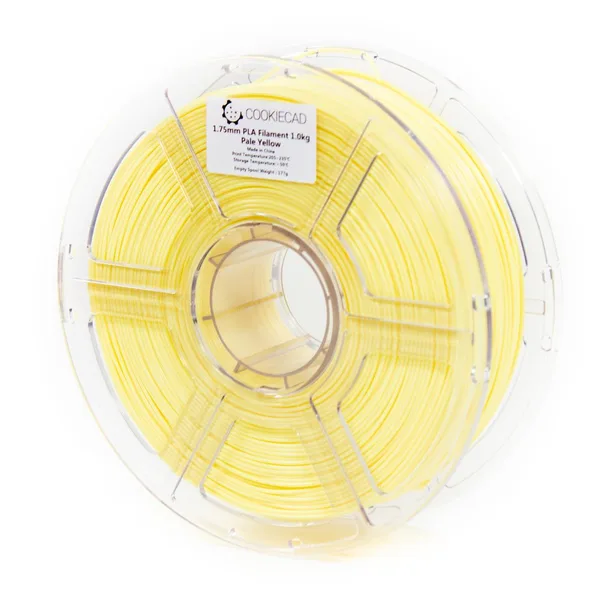 IIID Max Pale Yellow PLA Filament, 1kg
