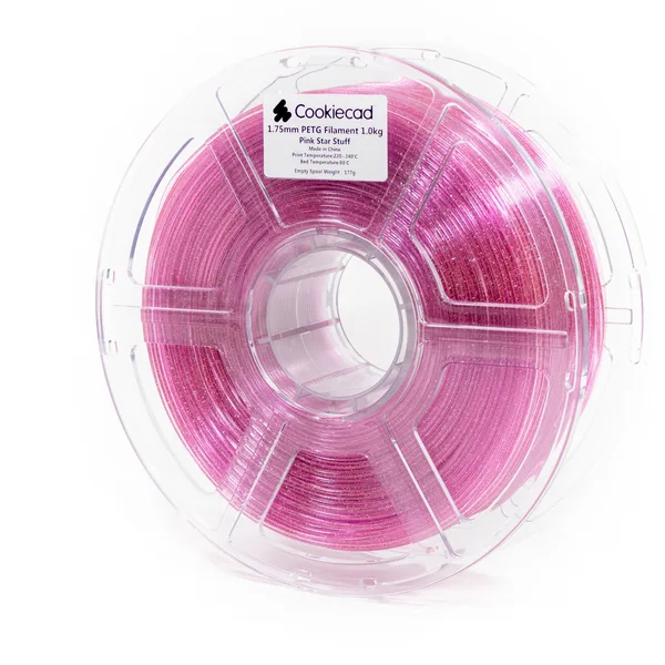 IIID Max PETG Pink Star Stuff PETG Filament, 1kg