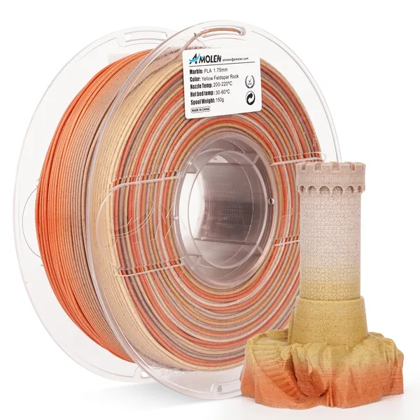 IIID Max PLA Marble Yellow
