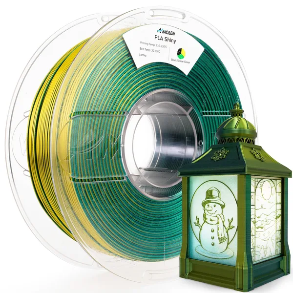 IIID Max PLA Shiny Glitter, 1KG/2.2LB