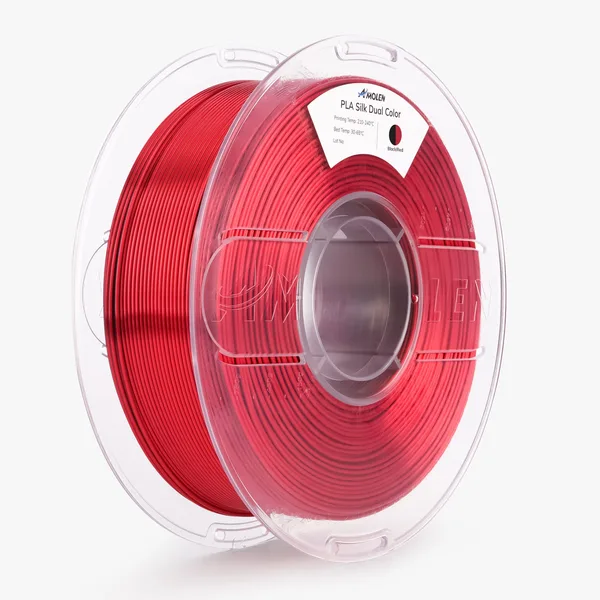 IIID Max PLA Silk Dual Color Filament, 1KG/2.2LB