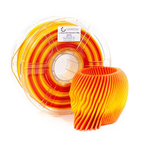 IIID Max Sunrise (pink → orange → yellow) PLA Filament, 1kg