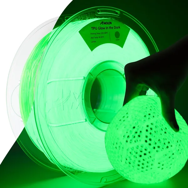 IIID Max TPU Glow-in-the-Dark, 1KG/2.2LB