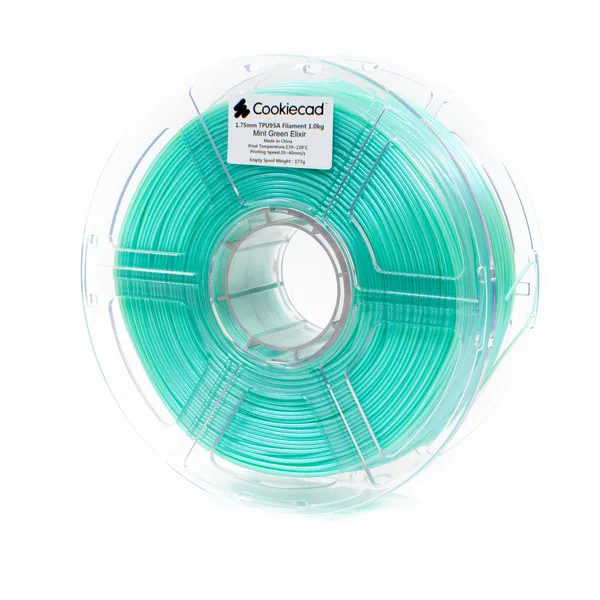 IIID Max TPU Mint Green Elixir TPU Filament, 1kg