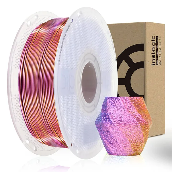 Inslogic 3D PLA Silk Red