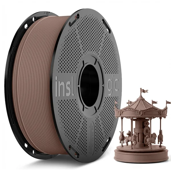 Inslogic 3D Inslogic WoodFill PLA Filament