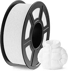 JAYO JAYO Matte PLA 3D Printer Filament White, Matte Surface Conceals Layer Lines Filament, 1.1kg (2.42 lbs) Spool, Accuracy +/-, Fit Most FDM Printers