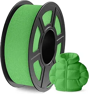 JAYO JAYO Matte PLA 3D Printer Filament Green, Matte Surface Conceals Layer Lines Filament, 1.1kg (2.42 lbs) Spool, Accuracy +/-, Fit Most FDM Printers
