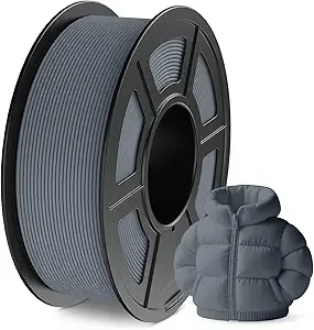JAYO JAYO Matte PLA 3D Printer Filament Grey, Matte Surface Conceals Layer Lines Filament, 1.1kg (2.42 lbs) Spool, Accuracy +/-, Fit Most FDM Printers