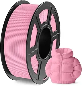 JAYO JAYO Matte PLA 3D Printer Filament Pink, Matte Surface Conceals Layer Lines Filament, 1.1kg (2.42 lbs) Spool, Accuracy +/-, Fit Most FDM Printers