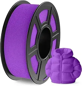 JAYO JAYO Matte PLA 3D Printer Filament Purple, Matte Surface Conceals Layer Lines Filament, 1.1kg (2.42 lbs) Spool, Accuracy +/-, Fit Most FDM Printers
