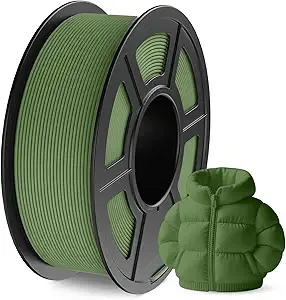 JAYO JAYO Matte PLA 3D Printer Filament Olive Green, Matte Surface Conceals Layer Lines Filament, 1.1kg (2.42 lbs) Spool, Accuracy +/-, Fit Most FDM Printers