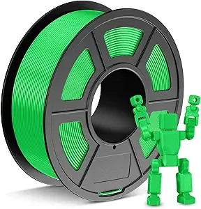 JAYO JAYO PETG Filament Green 1.1 KG, Strong Toughness PETG 3D Printer Filament Dimensional Accuracy +/-, 2.4lbs Spool Fits for Most FDM 3D Printers