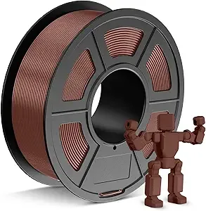 JAYO JAYO PETG Filament Brown 1.1 KG, Strong Toughness PETG 3D Printer Filament Dimensional Accuracy +/-, 2.4lbs Spool Fits for Most FDM 3D Printers