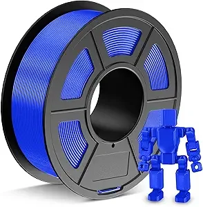 JAYO JAYO PETG Filament Blue 1.1 KG, Strong Toughness PETG 3D Printer Filament Dimensional Accuracy +/-, 2.4lbs Spool Fits for Most FDM 3D Printers