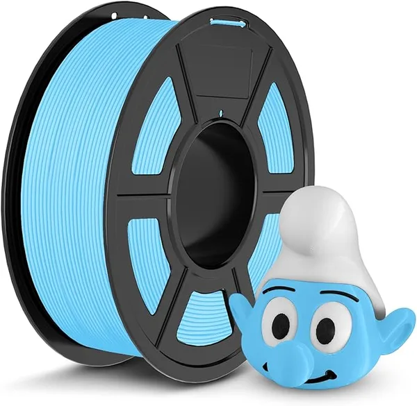 JAYO JAYO PLA 3D Printer Filament Sky Blue, PLA Filament, 1.1KG Spool, Dimensional Accuracy +/-, Fit Most FDM Printer