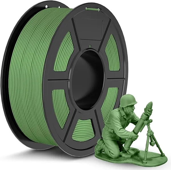 JAYO JAYO Olive Green PLA 3D Printer Filament 1.1kg Reusable Spool